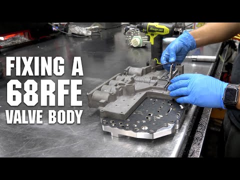 Видео: УСТРАНЕНИЕ КОДА P0871 НА 68RFE — РЕМОНТ И МОДЕРНИЗАЦИЯ КОРОБКИ КЛАПАНОВ
