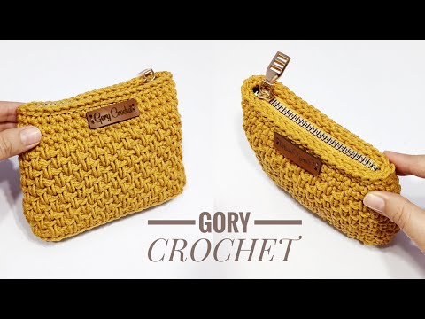 Видео: كروشيه بورتفيه/ محفظه نقود .crochet wallet. кошелек крючком. cartera de ganchillo.tığ işi cüzdan
