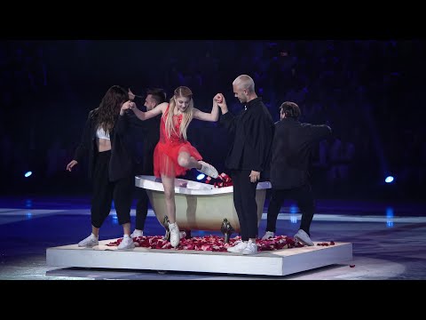Видео: Алёна Косторная и Дима Билан в ледовом шоу - Союз Чемпионов Евгения Плющенко.