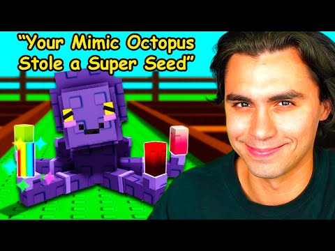 Видео: НОВИЧКОВСКИЙ АККАУНТ ТОЛЬКО С MIMIC OCTOPUS В GROW A GARDEN!