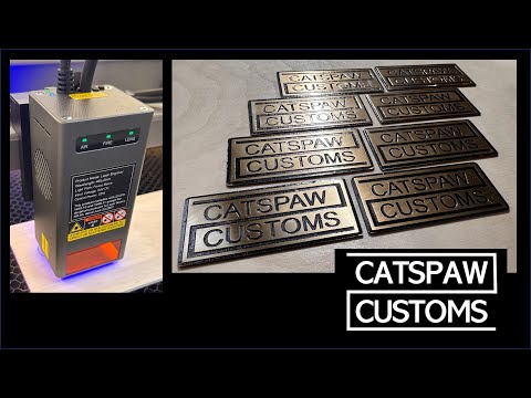 Видео: Гравировать латунь диодным лазером?