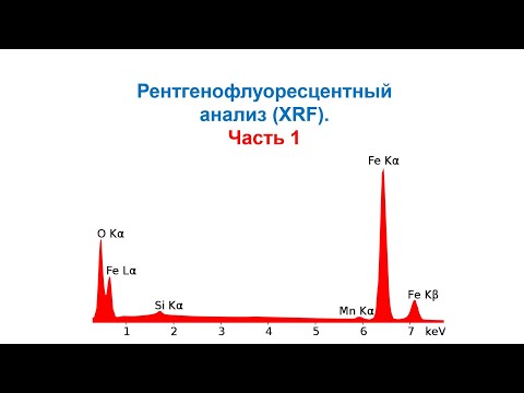 Видео: Рентгенофлуоресцентный анализ. Часть 1