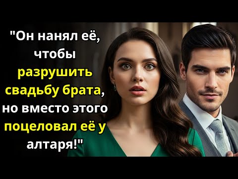 Видео: Он нанял её, чтобы разрушить свадьбу брата — но вместо этого поцеловал её у алтаря!