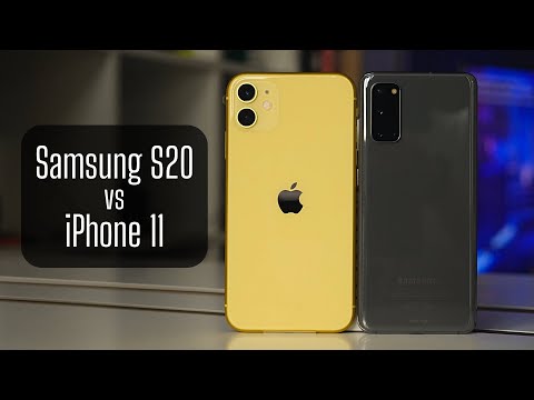 Видео: Samsung Galaxy S20 vs iPhone 11. Производительность/Камеры/Автономность