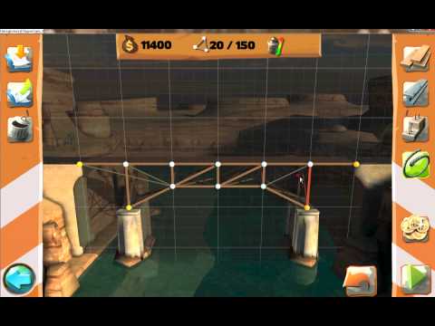 Видео: Bridge Constructor Playground прохождение, 11 уровень