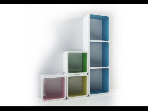 Видео: Полка круглые углы в 3D Max