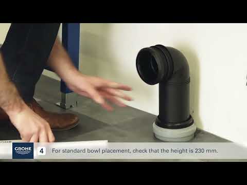 Видео: Монтаж на структура за вградена тоалетна в стена GROHE Rapid SL 38840000 Project