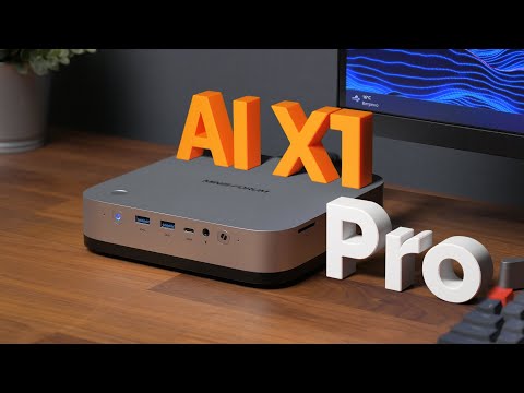 Видео: MINISFORUM AI X1 Pro — холодный разум ИИ!