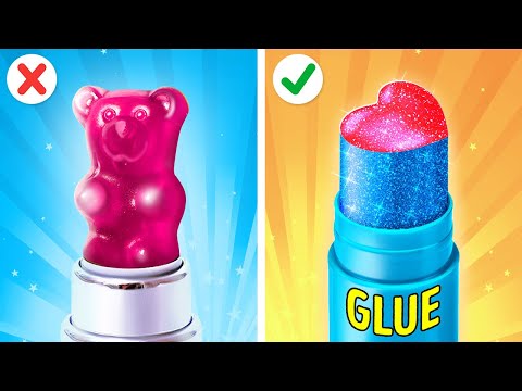 Видео: БЬЮТИ-ЛАЙФХАКИ ДЛЯ ПОПУЛЯРНОСТИ В ШКОЛЕ! || Забавные художественные идеи и поделки от 123 GO Like!