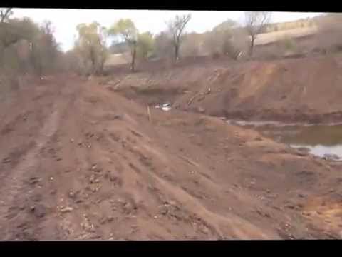 Видео: Как выглядит пруд после семинара Зеппа Хольцера в Самарской области. Часть 1