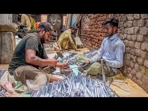 Видео: Мастерство изготовления торцевых ключей с L-образной рукояткой