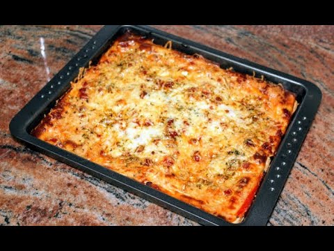 Видео: Ленивая пицца, без теста