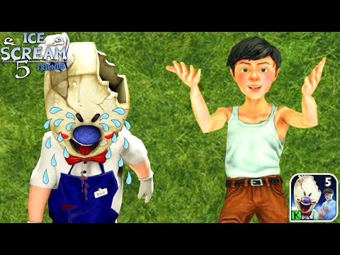 Видео: Прохождение Мороженщик 5 - Ice Scream 5 Friends