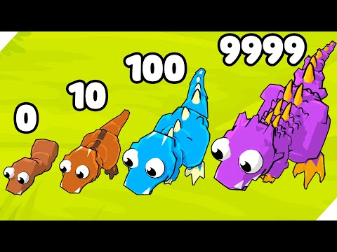 Видео: 🌞ЭВОЛЮЦИЯ ЛИЧИНКИ В НЕЗЕМНОГО МОНСТРА, МАКСИМАЛЬНЫЙ УРОВЕНЬ!  Eat To Evolve