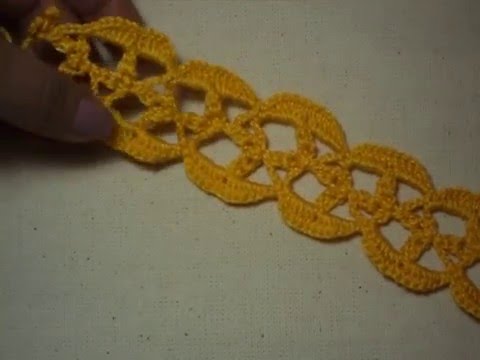 Видео: Видео-урок. Тесьма вязаная крючком. Ирландское кружево.