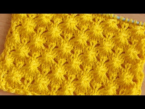 Видео: Красивый 👍ажурный узор спицами для джемпера, кофточки, маечки , кардигана.