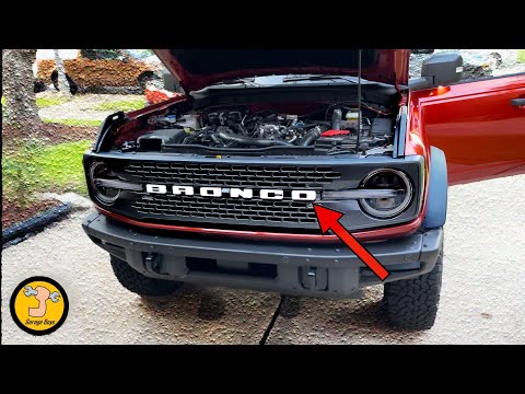 Видео: Как установить подсветку решетчатых букв Ford Bronco