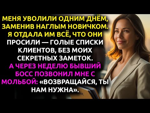 Видео: Я хранила все СЕКРЕТЫ клиентов в своём блокноте... и после увольнения компания РАЗВАЛИЛАСЬ за месяц.