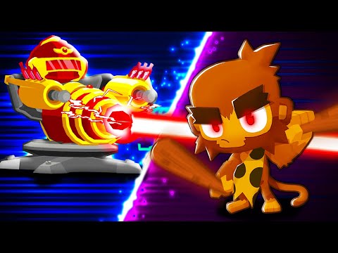 Видео: 100x УЛЬТРАУСИЛЕННАЯ Пещерная Обезьяна против Луча Смерти!