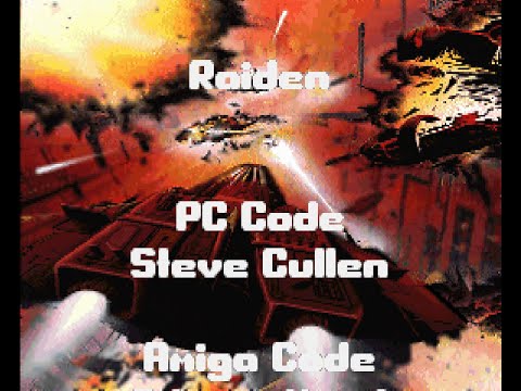 Видео: ❤Летаем в "Raiden"❤ сражаемся против гуманоидов. Для MS-DOS. Fly arcade shooter for PC. 1990.