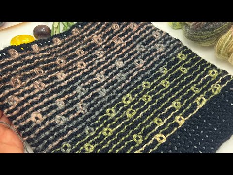 Видео: Изнанка красивая, а передняя часть другая... Разные проекты с техникой вязания крючком цепочек...