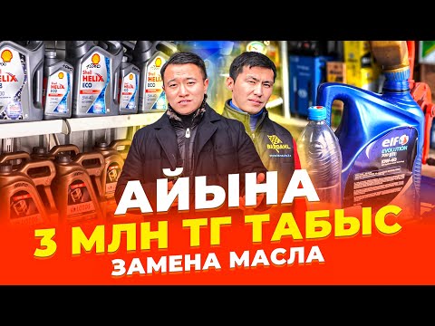 Видео: Айына 3 млн табыс әкелетін - Май ауыстыру бизнесі. | Замена масла.