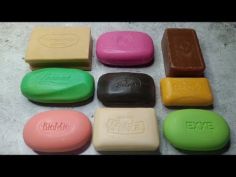Видео: Soap Cutting🧼ASMR🔪Резка сухого мыла 130
