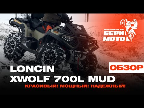 Видео: ОБЗОР КВАДРОЦИКЛА LONCIN XWOLF 700L MUD \ ЗНАКОМСТВО С БРЕНДОМ!