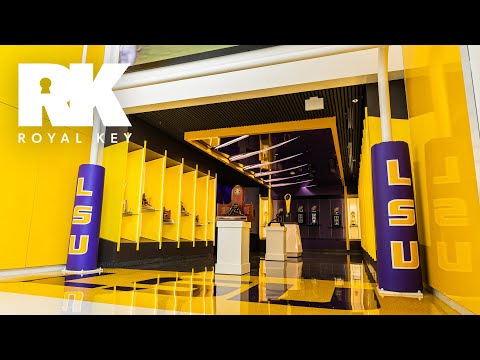 Видео: Внутри футбольного комплекса LSU TIGERS стоимостью 28 000 000 долларов | Royal Key