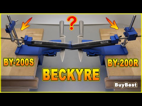 Видео: Какой станок для заточки ножей лучше купить на Алиэкспресс | BECKYRE BY-200R или BECKYRE BY-200S ?