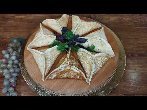 Видео: Фаршированные блины по Мароккански.