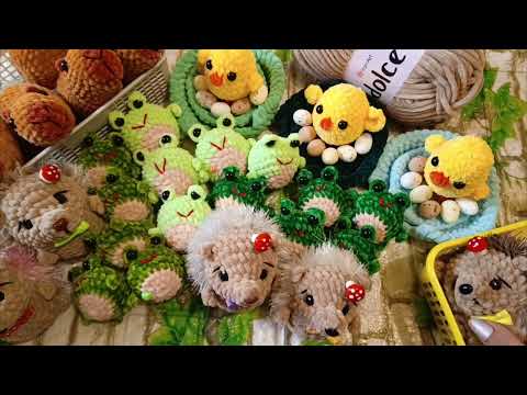 Видео: #наталивяжет Готовые работы за девять дней. Вязовлог √4💞💞💞