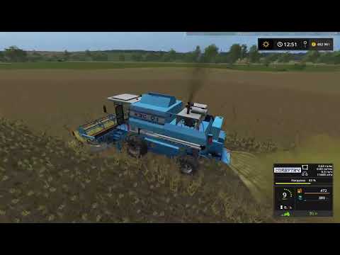 Видео: Farming Simulator 17.Карта***** Рассвет*****.Серия 46.Начало уборки рапса.