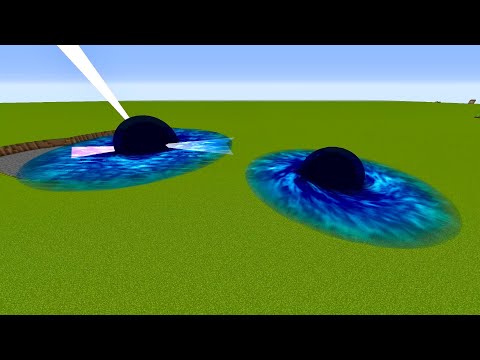 Видео: СТОЛКНУЛ ЧЕРНЫЕ ДЫРЫ В МАЙНКРАФТЕ Черная дыра майнкрафт