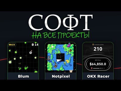 Видео: Этот СОФТ сделает тебя БОГАТЫМ | Телеграм скрипты | NotPixel, Blum, OKX Racer