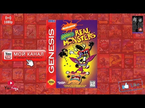 Видео: AAAHH!!! Real Monsters / Настоящие монстры (История игры) (Sega MD, Genesis)