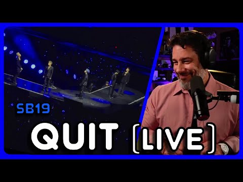 Видео: Реакция режиссёра — SB19 — живое выступление с песней «QUIT»