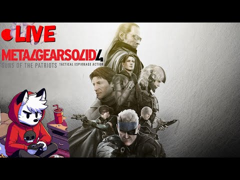 Видео: В БОЙ ИДЁТ ОДИН СТАРИК Metal Gear Solid 4: Guns of the Patriots на Русском Языке