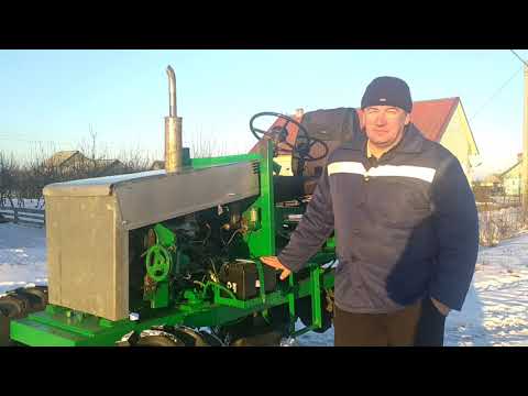 Видео: Самодельный трактор. Дополнение