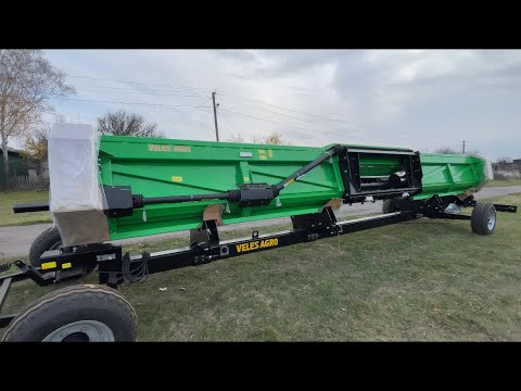 Видео: ОБНОВИЛИСЬ❗️ЗРАЗУ 2 ОДИНИЦІ🔥❗️НОВА ЖНИВАРКА ВЕЛЕС АГРО СХ 8.4 🇺🇦+ ВІЗОК ВЕЛЕС АГРО🇺🇦👍ПРЯМО із ЗАВОДУ