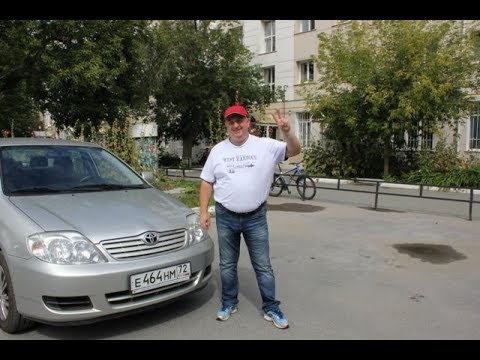 Видео: Обзор Toyota Corolla 2006, седан 1,6. Хороший аппарат - "без изюма"!