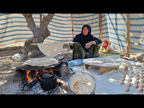 Видео: Кочевая жизнь 🏕️ | Как испечь местный хлеб на огне 🔥 Традиционный кочевой хлеб 🍞