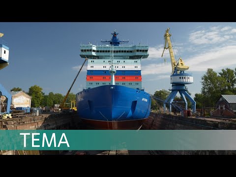 Видео: Гарантийный ремонт. Как заменить двигатель на атомном ледоколе