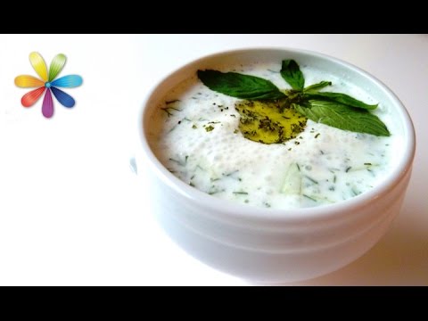 Видео: Турецкий огуречный суп Джаджик от Ирины Бактыая – Все буде добре. Выпуск 830 от 21.06.16