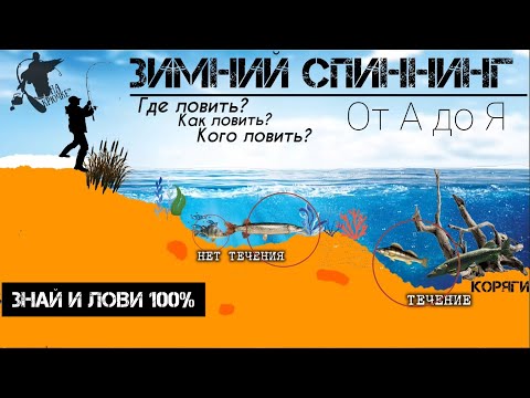 Видео: Зимой со спиннингом! ГДЕ, КАК, КОГО ловить зимой на спиннинг? Школа рыбалки!  #зимняя рыбалка #щука