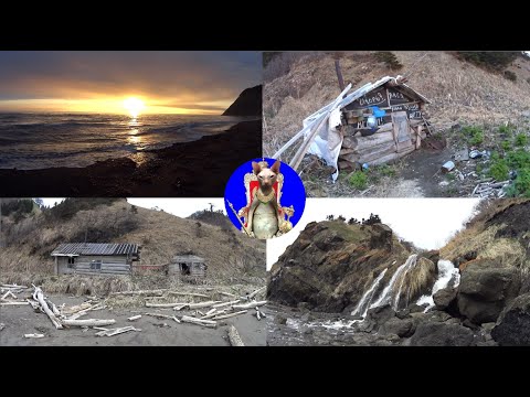 Видео: Пеший поход по берегу Татарского пролива. Сахалин