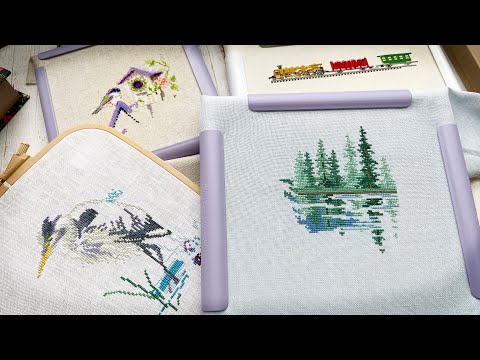 Видео: Мои процессы лета: Риолис, Озеро в лесу, Цапля из журнала и другие)