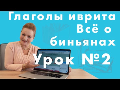 Видео: Модели глаголов Биньяны. Полный разбор и таблица. Урок Иврита № 14