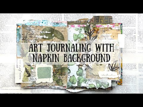 Видео: Журналирование с помощью салфеток | Интуитивный подход | 🦋ShanoukiArt🦋🧿