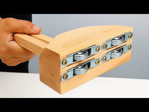 Видео: 65-летний плотник изобрел этот гениальный инструмент для деревообработки, которого вы никогда раньше